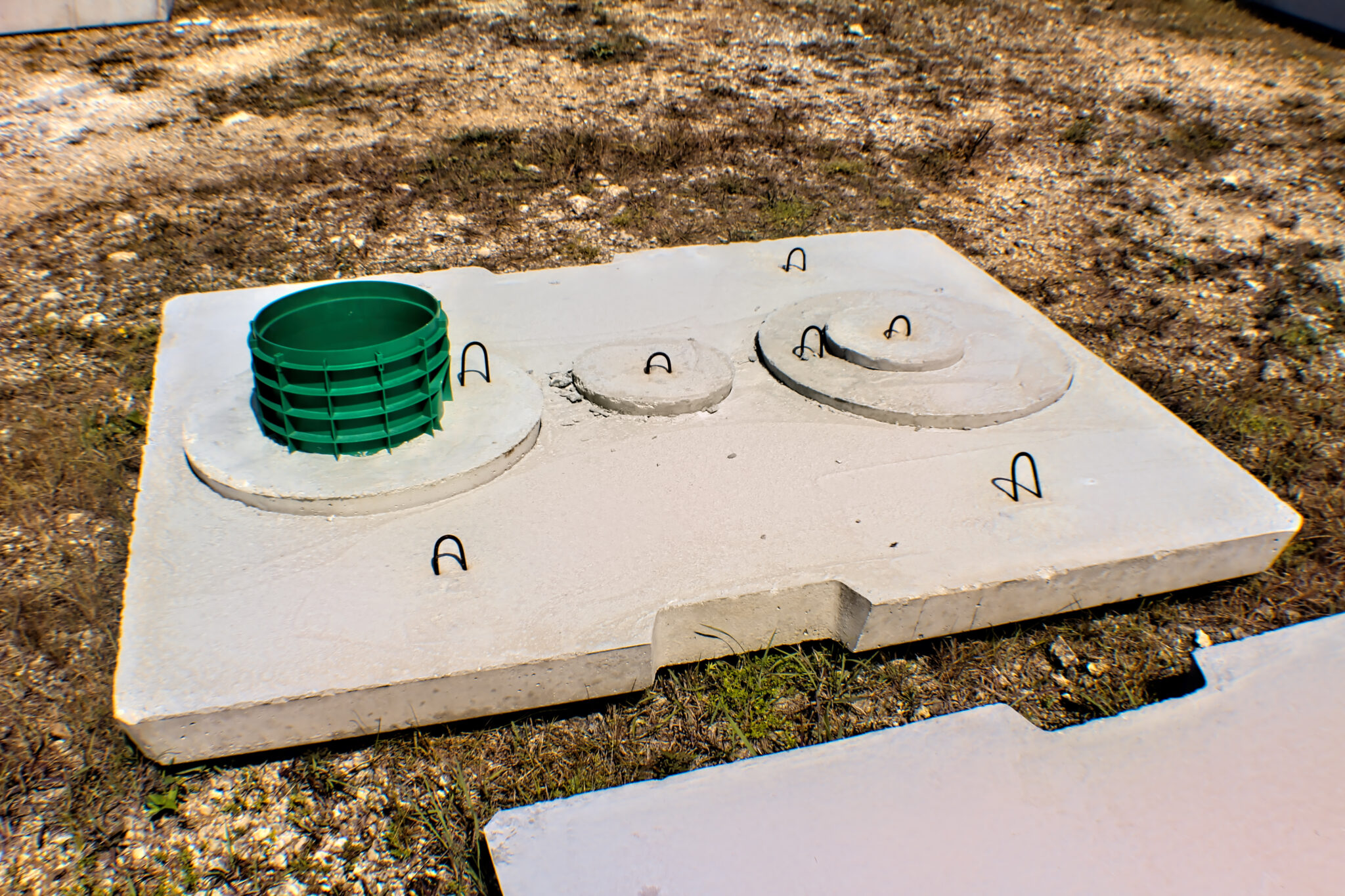 Septic Tank Riser Cap Del Zotto Of The Bahamas Steel Concrete